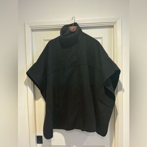 H&M Elegant Black Cape Jacket